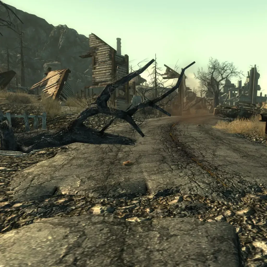 Fallout 3 - Minefield the town
